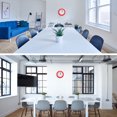 thumbnail image 6 of Uxcell 9 Inch Wall Clock Quartz Battery Operated Silent Round Wall Clocks Red, 6 of 6