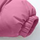 thumbnail image 4 of Parkas de manga larga para niños, de invierno, de color sólido, gruesas, rellenas de plumón, resistentes al viento y cálidas, con capucha y cuello grande, parte superior de poliéster., 4 of 7