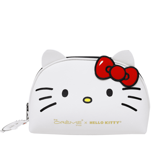 The Crème Shop x Hello Kitty White Travel Makeup Pouch