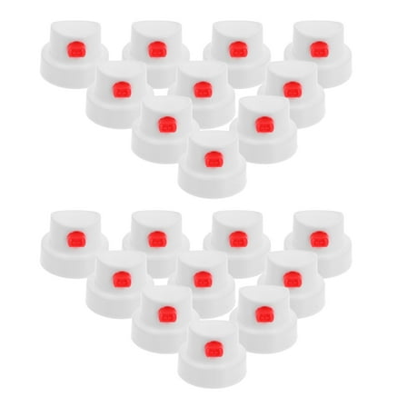 FOLOYORI Spray Paint Nozzle Tips White 20Pack Pe
