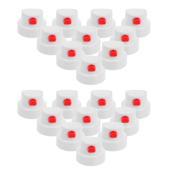 FOLOYORI Spray Paint Nozzle Tips White 20Pack Pe