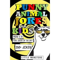 350  of the silliest and funniest Jokes to make your kids and family laugh out loud- The best hillarious Jokes about Animals (Paperback)