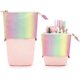 thumbnail image 1 of Boba Lindo estuche de pie para niños, caja de lápices emergente, bolsa de maquillaje, regalo de Navidad para niños, organizador de bolígrafos, bolsa de cosméticos, papelería Kawaii (rosa), 1 of 4