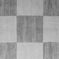 thumbnail image 1 of Ahgly Company Indoor Square Checkered Gray Modern Area Rugs, 8' Square, 1 of 4