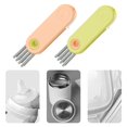 thumbnail image 4 of sunsanly 3-in-1 Cup Lid Cleaning Brush 180-Degree Rotating Stiff Bristle Design Portable Multifunctional Bottle Gap Cleaning Brush, 4 of 7
