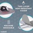thumbnail image 5 of IVATION Wall Mounted Ironing Board Cabinet White, Fold-Out, Adjustable Height, 5 of 9