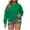 Green1, variant on tarylea Crew Neck Sweatshirt for Women Long Sleeve Solid Color Pullover Oversized Loose Casual Tops Fall Dailywear Tops