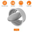 thumbnail image 3 of Uxcell 2Pcs Round Cake Pan with Removable Loose Bottom 4" Small Cheesecake Pan Anodized Aluminum Nonstick Baking Pan, 3 of 6