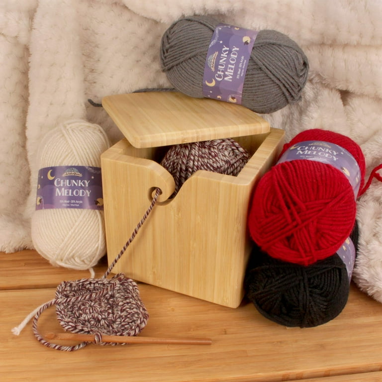 Chunky Melody Medium Weight Yarn - Jump Rope - 70% Wool 30 Chunky Melody Medium Weight Yarn - Jump Rope - 70% Wool 30