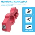 thumbnail image 6 of unbranded  Horn Lock Throttle Moped Locks Motor Motorcycle Rotor Bike Red, 6 of 8