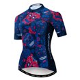 thumbnail image 3 of Weimostar 2024 Camiseta de ciclismo de verano con calaveras para mujer, camiseta para bicicleta de carretera, camiseta para bicicleta de montaña, ropa deportiva para exteriores, 3 of 5