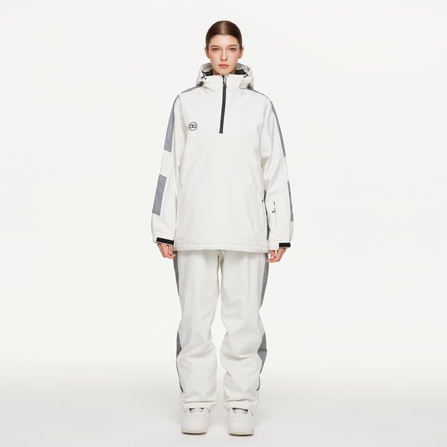 Lekwk Women's Ski Snow Set Insulated Warm Jacket & Pants Snowsuit Windproof Waterproof Winter Outdoor Snowboard Suits