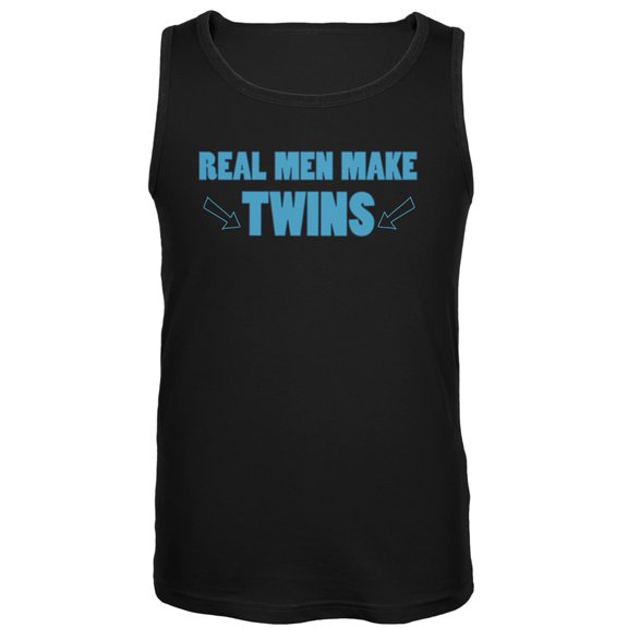 Father's Day - Real Men Make Twins Tank Top - Medium