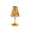 D, variant on Cadancy Table Lamp Antique Brass Finish Bedside Light with Ribbed Shade, Classic Metal Desk Lamps for Office Study Dresser Console Retro Accent Lamp