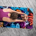 thumbnail image 5 of Graffiti Yoga Mat Towel with Storage Bag - 72.8"x26.8" for Yoga, Pilates, Fitness - Includes Yoga Blanket and Towel, 5 of 6