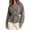 01-Grey2267, variant on SONXAHE Faux Suede Wrap Tie Waist Jacket For Women Lapel Collar Long Sleeve Cropped Casual Outerwear Coat
