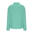 thumbnail image 3 of WMTBSRSW Women's Sun Protection Long Sleeve Shirts UPF 50+ UV Half Ziper Shirt with Thumb Holes Lightweight Workout Hiking Running Athletic Tops, 3 of 5