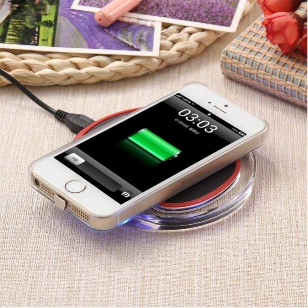 7.5W and 10W Fast Wireless Charger Charging Pad Slim O3N for iPhone XS Max XR X 8 PLUS 11 Pro Max - Blackberry Z30 - BLU Vivo XI Plus, G9 Pro - BOLD N1 - Google Pixel 4 XL 3 XL