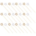 thumbnail image 4 of 100pcs Exquisite Fruit Picks Hollowed-out Star Sticks Creative Cocktail Picks Cocktail Decors, 4 of 8