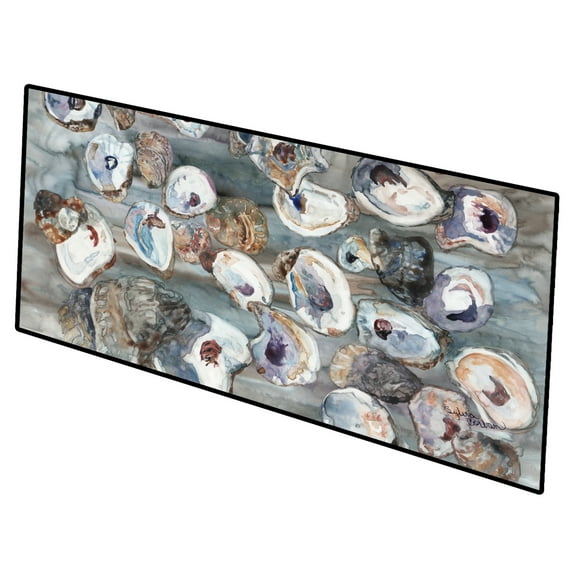 Bunch of Oysters Indoor or Outdoor Runner Mat 28x58
