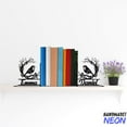 thumbnail image 4 of Handmadetneonsign Birds On Branch Metal Bookends, Bird Name Bookend, Bird Table Bookshelf Decor 042532, 4 of 4
