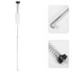 thumbnail image 5 of 4 Uds. Barra de equilibrio para lavadora, barra de acoplamiento con resorte, pieza de lavadora automática completa, amortiguador, barra de equilibrio, barra de equilibrio, accesorios para lavadora, 5 of 6