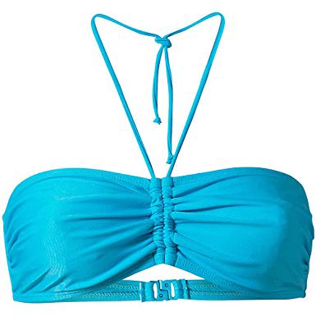 TIMIFIS Haut de Bikini Triangle à Nouer dans le Dos pour Femme Grande Taille