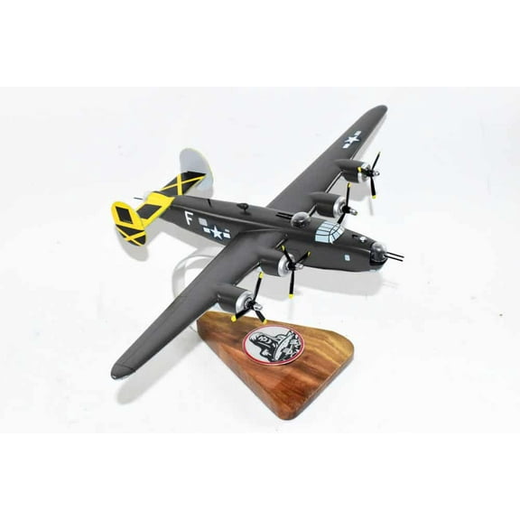 Lockheed Martin® (Consolidated) B-24® Liberator® 828th Bombardment Squadron,18" Mahogany Model