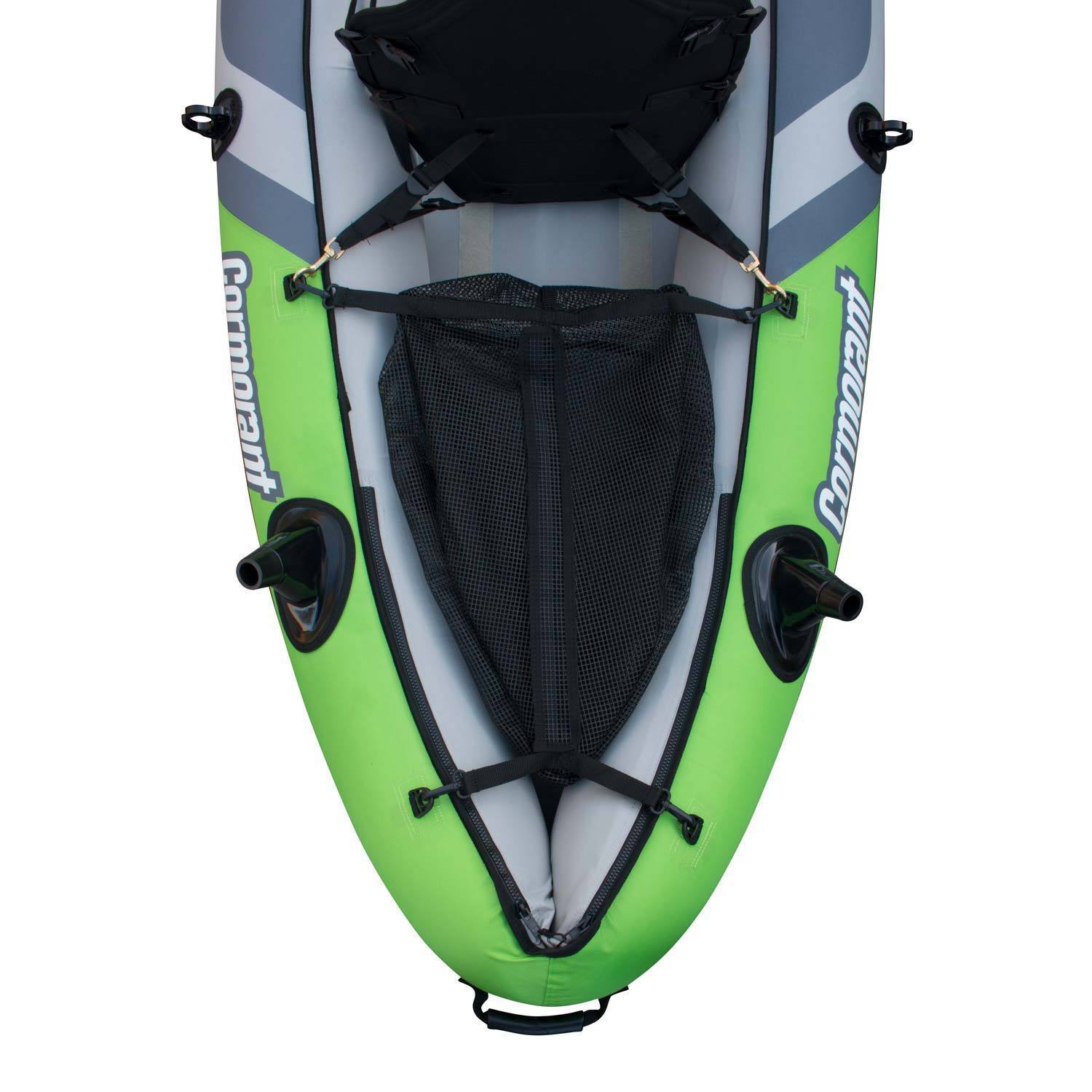 Elkton Outdoors Comorant 2 Person Kayak, 10 Foot Inflatable Fishing Kayak, Full Kit! - image 11 of 11