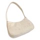 thumbnail image 1 of Bolso de hombro para mujer, moderno bolso de playa con cremallera, bolso de mano para vacaciones Blanco, 1 of 3