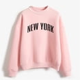 thumbnail image 2 of Vedolay Womens Clothes 2023 Plus Size Graphic Crewneck Tunic Pullover Pink,XL, 2 of 4