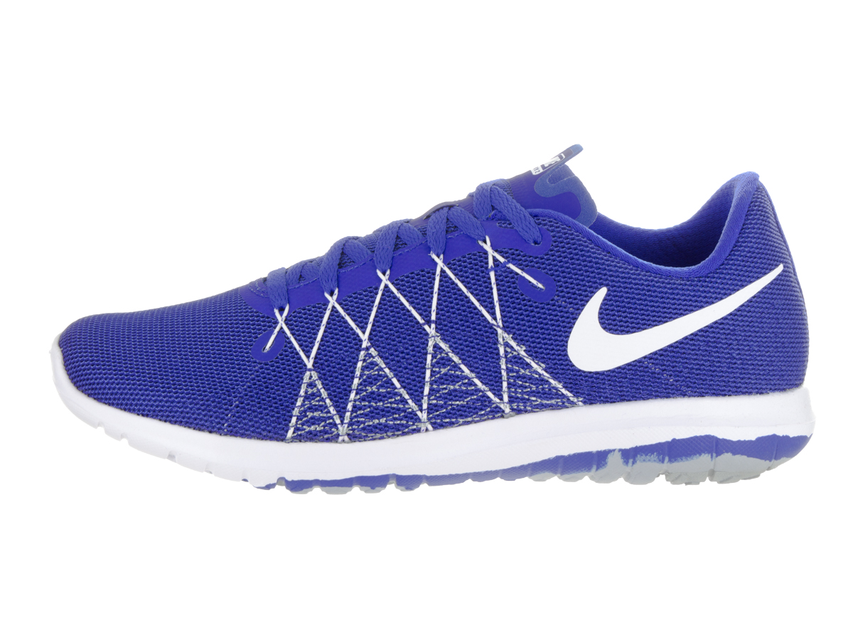 Nike Flex Fury 2 (GS) 820283 400 "Blue" Big Kid's Casual Running Shoes - image 3 of 5