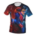 thumbnail image 3 of Henry Danger T Shirt 3d Printed Crewneck Graphic Short Sleeve Tees For Mens, 3 of 6