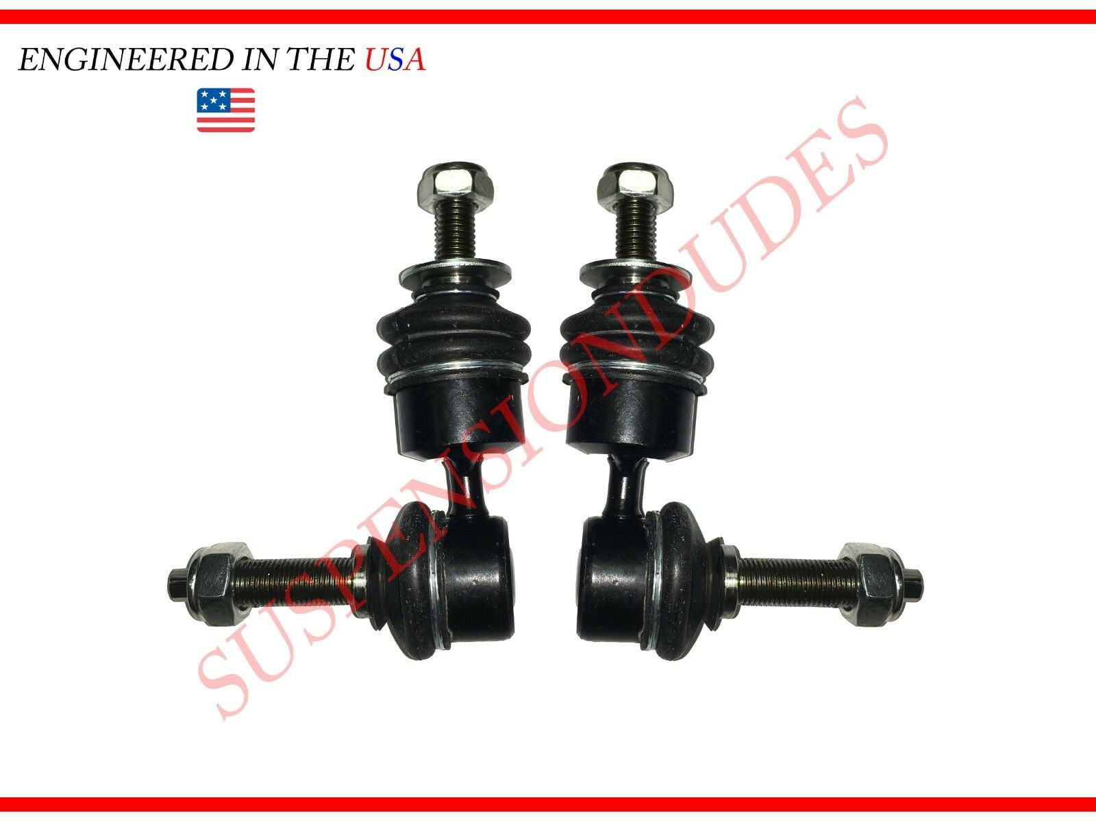 PAIR Rear Suspension Stabilizer Bar Link Kit fits 20122015 Ford Focus