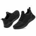 thumbnail image 4 of Mens Slip on Walking Shoes Lightweight Breathable Non Slip Running Tennis Shoes Casual Fashion Sneakers Mesh Workout Sports, 4 of 5