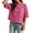 Pink, variant on Trendfront Womens Stripe Print T Shirts Crew Neck Short Sleeve Oversized Drop Shoulder Loose Fit Casual Summer Everyday Wear Basic Classic Slouchy Top