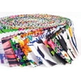 thumbnail image 5 of Soimoi 40Pcs Floral Print Precut Fabrics Strips Roll Up 1.5x42inches Cotton Jelly Rolls For Quilting - Multicolor, 5 of 9