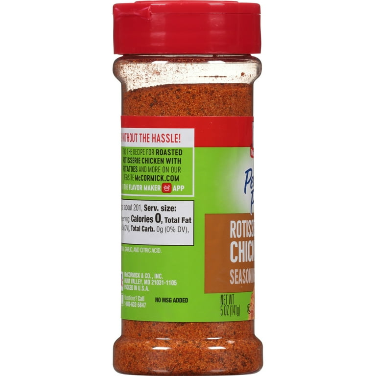 Mccormick rotisserie chicken seasoning discount