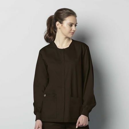 

WonderWink WonderWORK 800-Unisex Snap Front Scrub Jacket