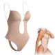 thumbnail image 2 of Body con escote en V profundo, Body sin espalda con escote en V para mujer, moldeador de cuerpo sin espalda, ropa moldeadora para mujer con escote en V, valor excepcional, 2 of 10