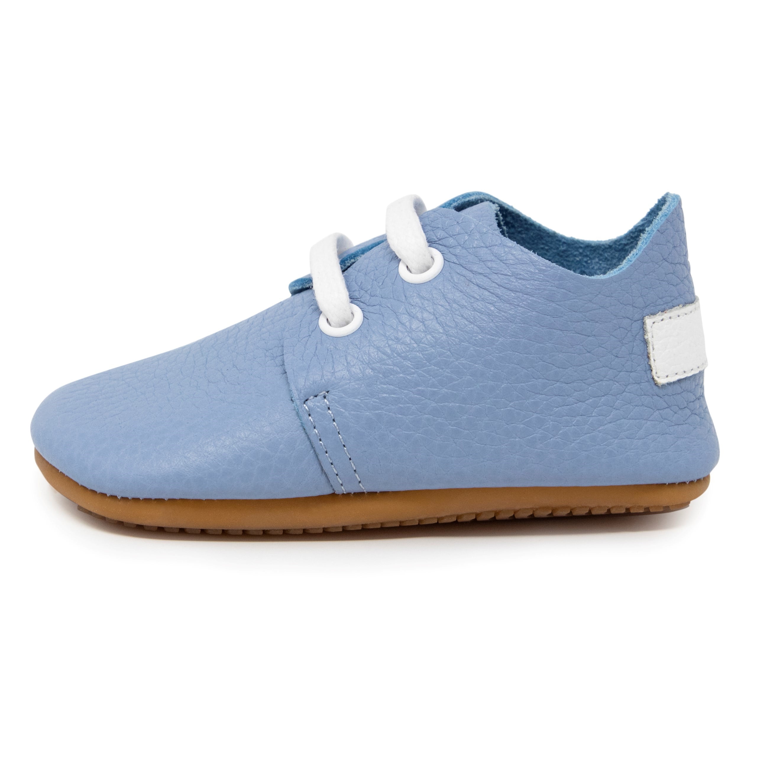leather baby walking shoes