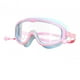 thumbnail image 1 of Gafas de natación para niños, gafas de buceo profesionales con tapones para los oídos y antivaho. Rosa Color Azul, 1 of 9