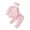 A01-Pink, variant on ORT Toddler Baby Football Outfits Sundays Sweatshirt Top Pants Set Cute Fall Clothes(Pink,0-6 M)