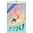 thumbnail image 3 of Frosty The Snowman - Happy Jolly Fun Wall Poster with Magnetic Frame, 22.375" x 34", 3 of 5