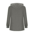 thumbnail image 5 of zbxnLI Long Sleeve Shirts for Women V Neck Fall Hoodies Loose Casual Tees Tunic Tops with Pocket, 5 of 7