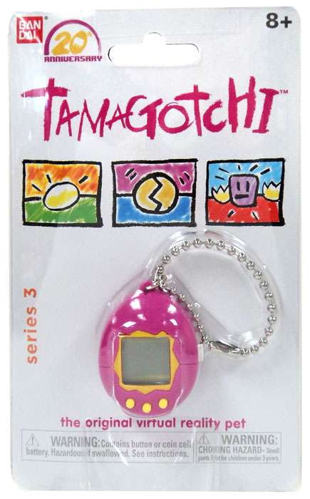 20th Anniversary Edition Series 3 Mini Tamagotchi in Red & Black