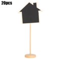 thumbnail image 3 of 20pcs Mini Chalkboard Signs Chalk Blackboard Place Cards Desktop Vase Decorations, 3 of 14