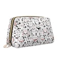 thumbnail image 2 of Picia Cute Cat Print Leather Makeup Bag Make Up Bag Travel Toiletry Bag for Her Girlfriend Teacher Teen Girl Gifts, 2 of 8