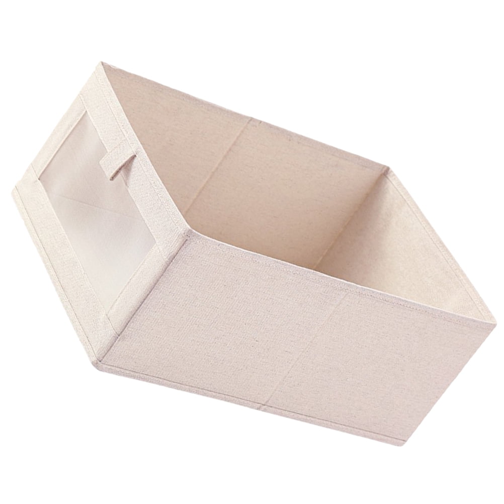 RENACLIPY Closet Baskets Decorative Decoration Folding Storage Box Thickened Cardboard Frame 1Pack