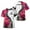 Pink, variant on Custom Name Team Name Bowling 3D Shirt, Bowling Shirts for Men Women, Short Sleeve Shirts for Team Bowling (Red, S)